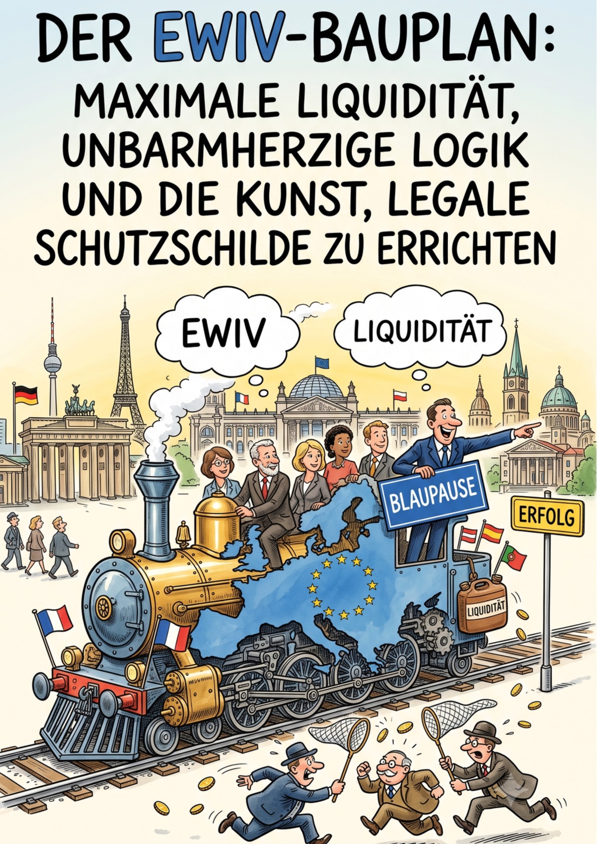 Buchcover Der EWIV-Bauplan