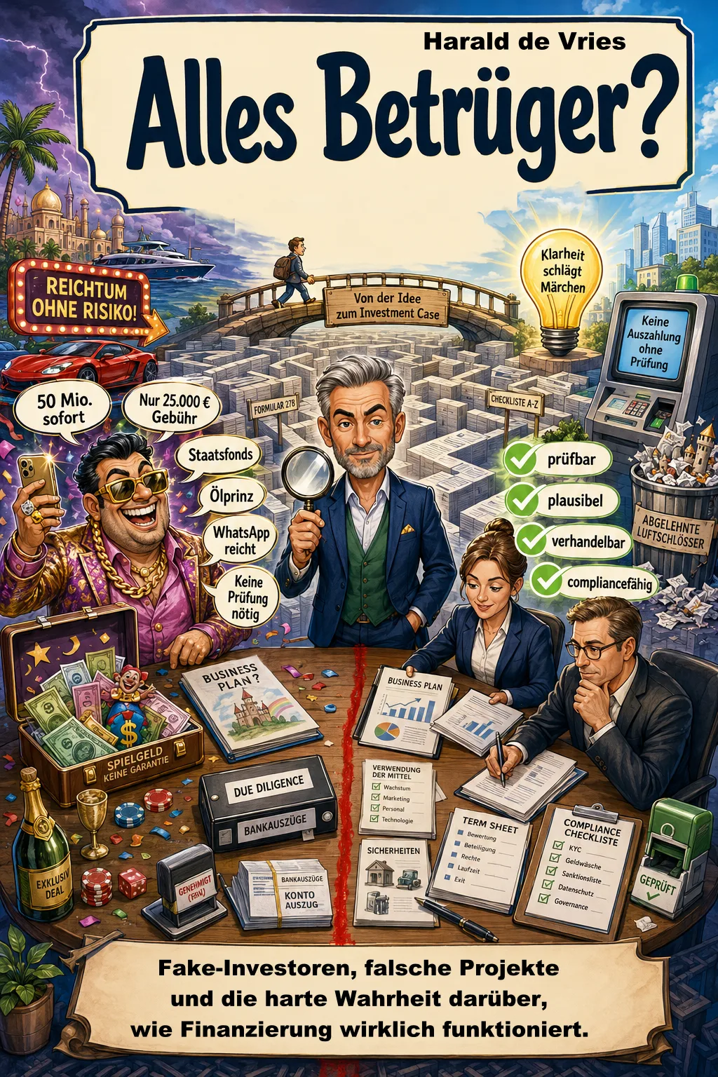 Buchcover Alles Betrüger