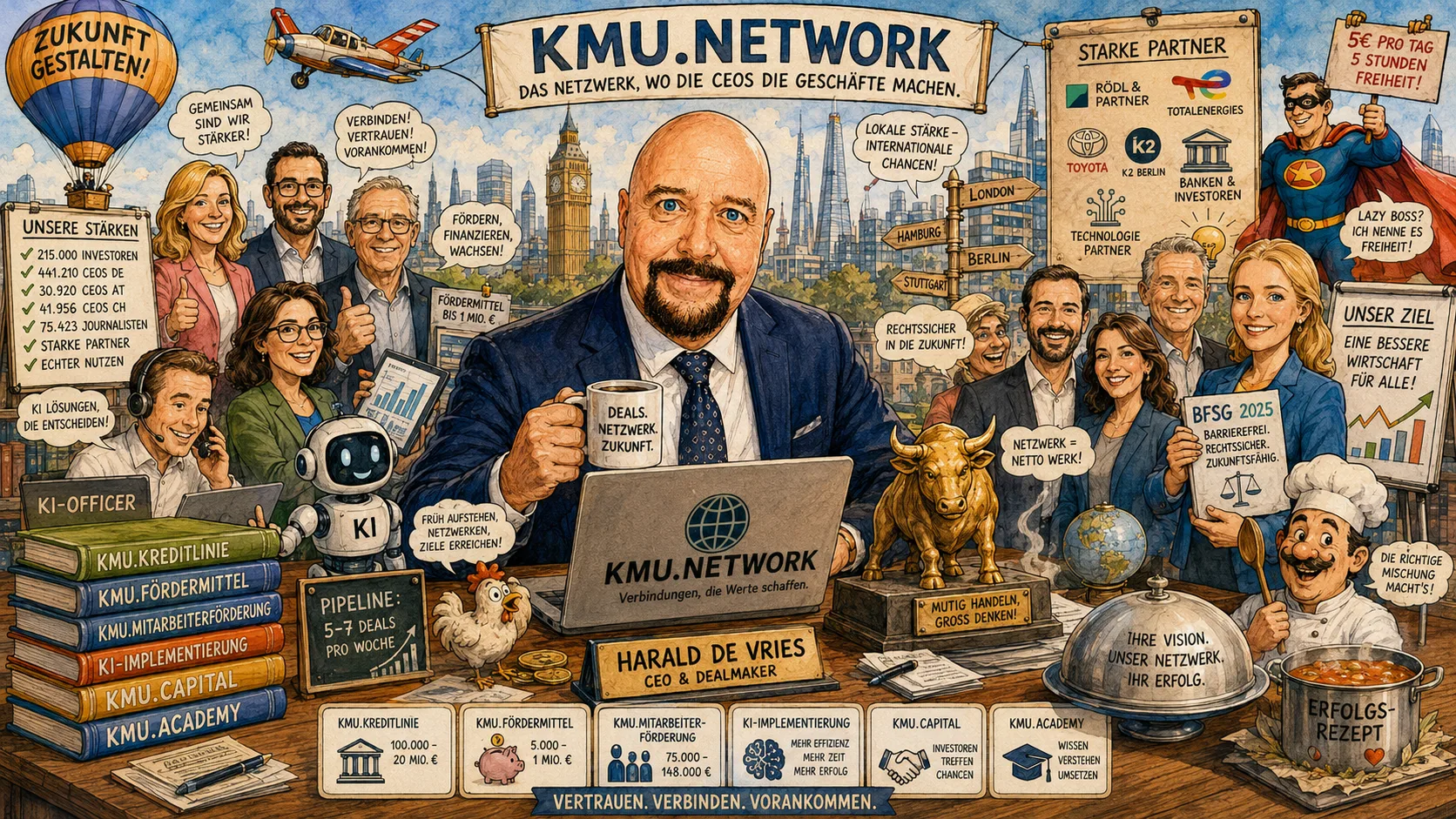 KMU.NETWORK – Unternehmer, Wissen, Kapital und Wachstum