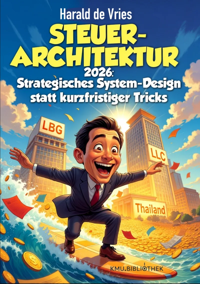 Buchcover Steuerarchitektur 2026