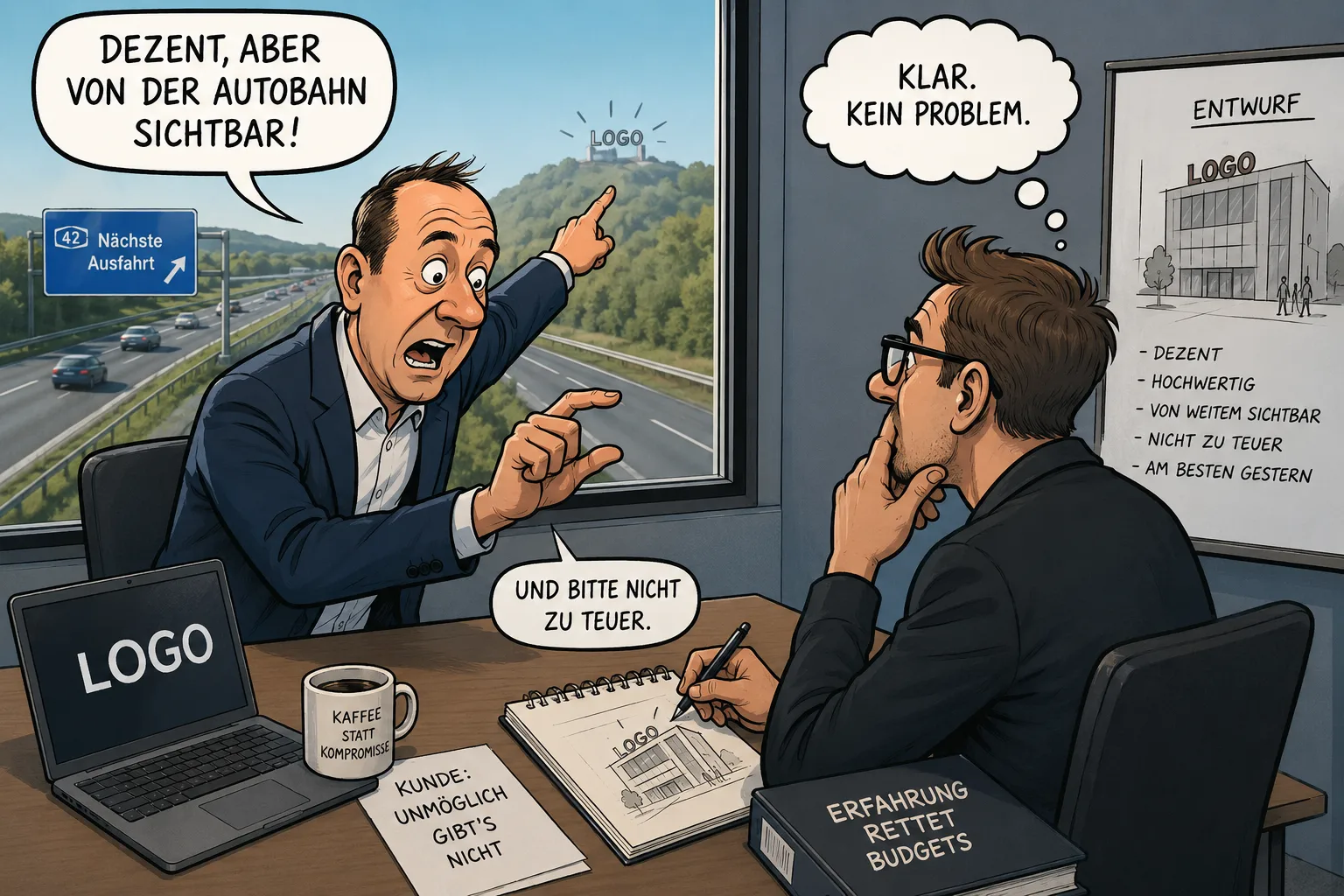 Leuchtwerbung richtig planen und produzieren